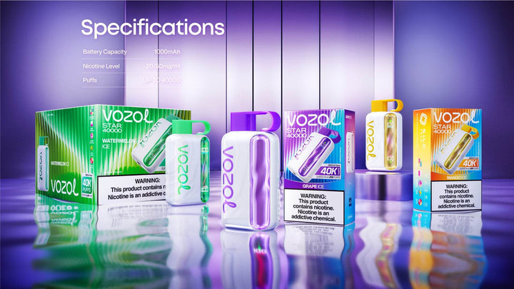 Vozol Star 40000 Disposable Vape - Vape King
