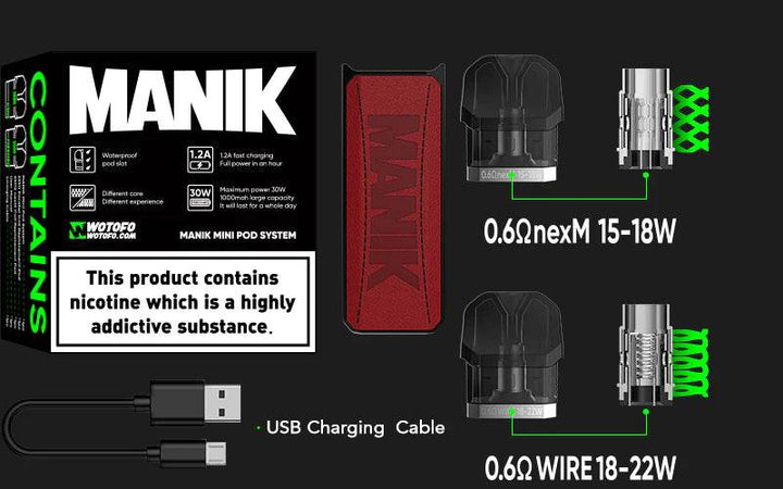 Wotofo Manik Mini Pod System - Vape King