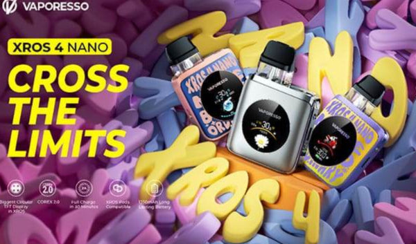 VAPORESSO XROS 4 NANO KIT - Vape King