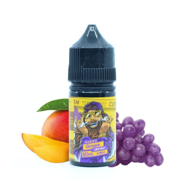 CUSH MAN Mango Grape NASTY SALTNIC 30ML - Dubai Vape King