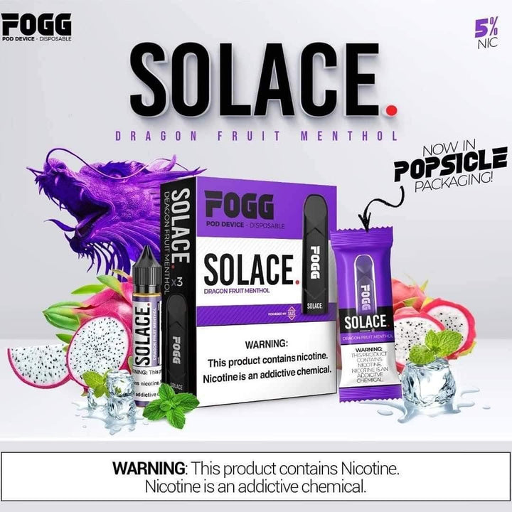 FOGG SOLACE - Dragon Fruit Menthol - Dubai Vape King