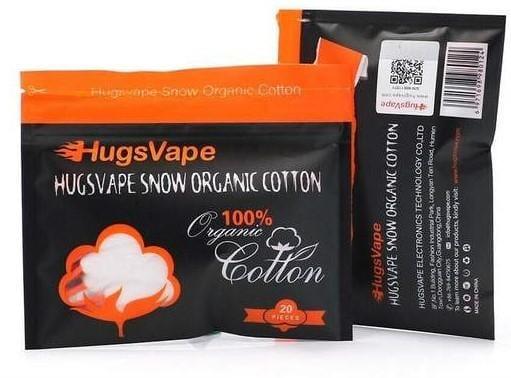 Hugsvape Snow Cotton 20Pcs/Pack - Dubai Vape King