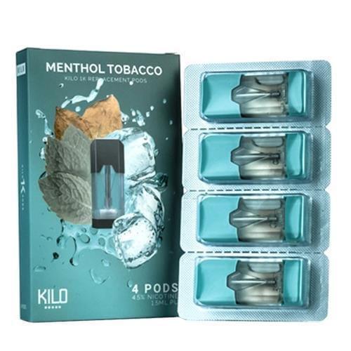 Kilo 1K - Menthol Tobacco - Dubai Vape King