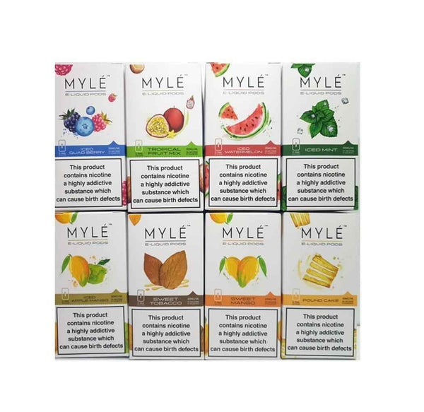 MYLE REPLACEMENT PODS - Prefilled Pods - Vape King