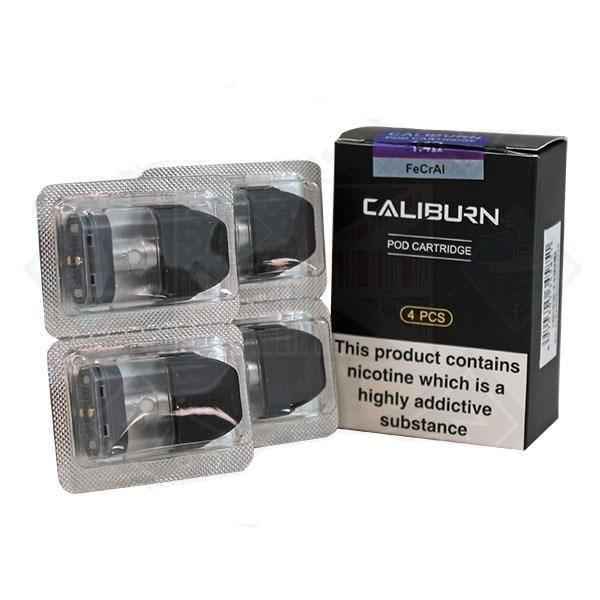 Uwell Caliburn Pod Cartridge 1.4 Ohm 4 pack - Dubai Vape King