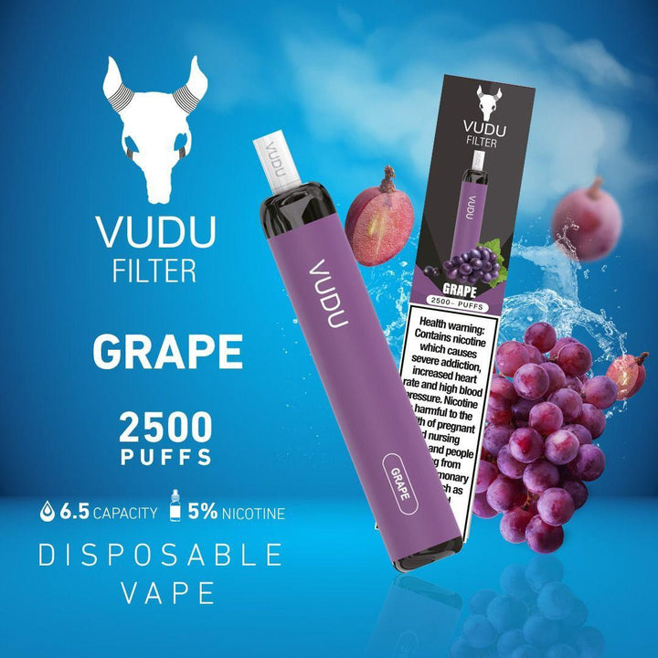 VUDU Filter Disposable 2500 Puffs - Dubai Vape King