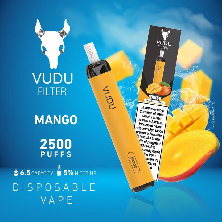 VUDU Filter Disposable 2500 Puffs - Dubai Vape King