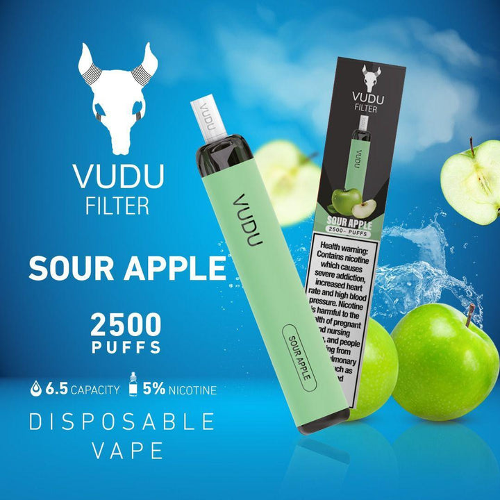 VUDU Filter Disposable 2500 Puffs - Dubai Vape King