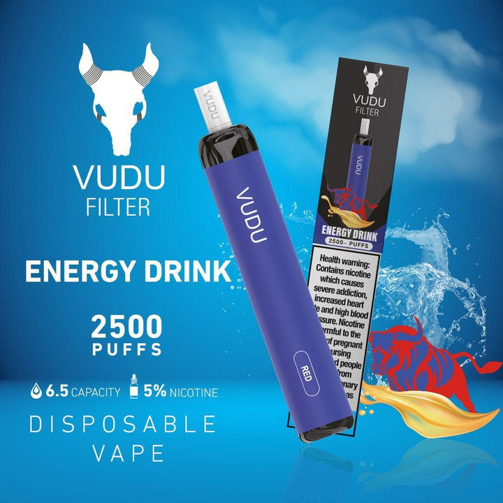 VUDU Filter Disposable 2500 Puffs - Dubai Vape King
