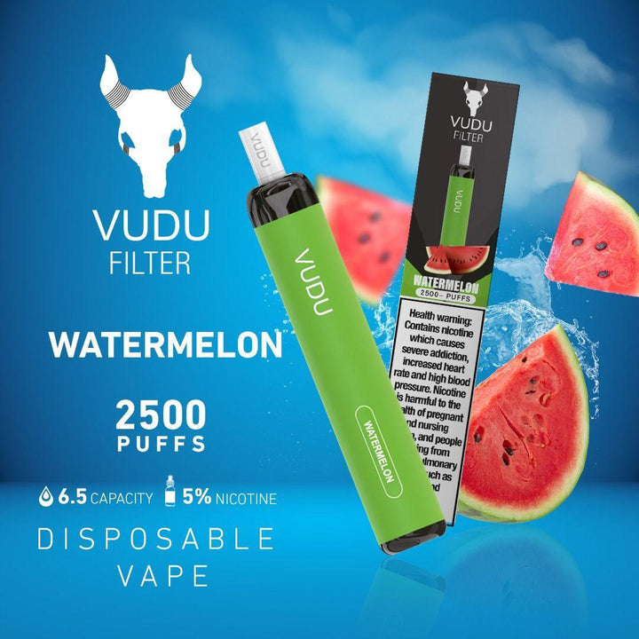 VUDU Filter Disposable 2500 Puffs - Dubai Vape King