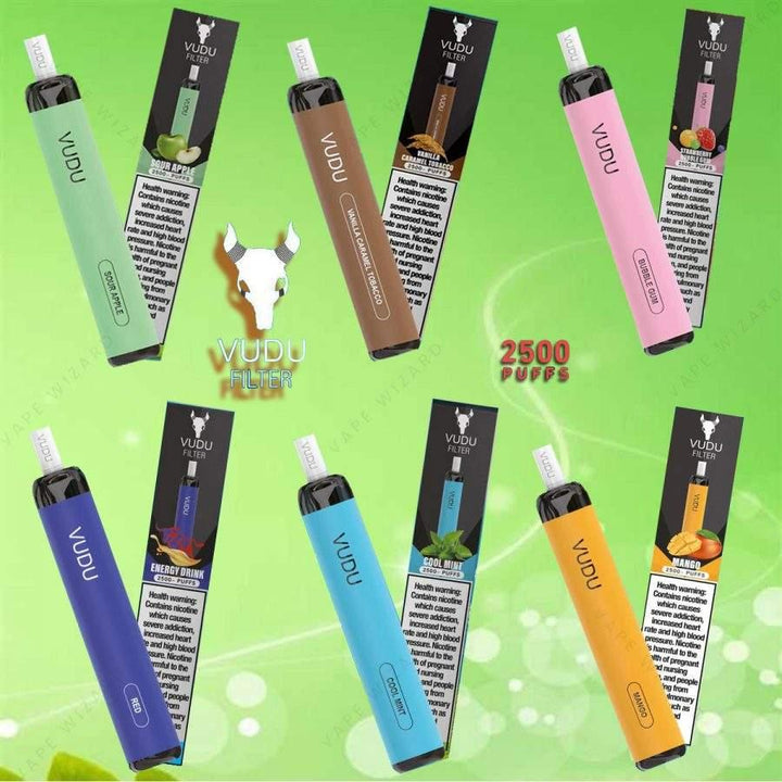 VUDU Filter Disposable 2500 Puffs - Dubai Vape King