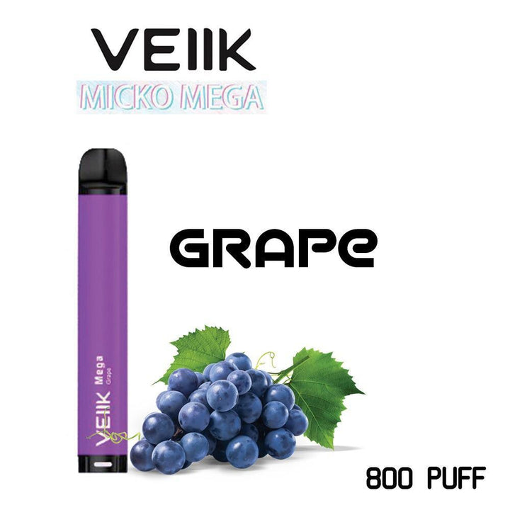 Veiik Micko Mega 800 Puffs Disposable - Dubai Vape King